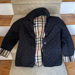 Black Burberry jacket